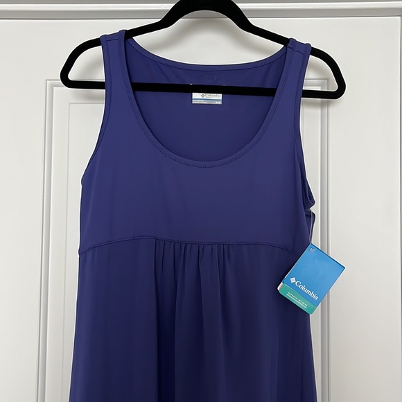 Columbia Blue Sleeveless Dress- NWT - Picture 2 of 7